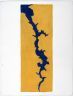 Aven, bleu et jaune 